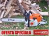  Oferta speciala drujbe stihl,   motocoase stihl,  mnagazin si  service Stihl Ploiesti