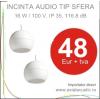  IC Audio DLK 16-130/T boxa rotunda  16W