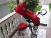  carucior stokke  si scaun auto si scaun de masa chicco