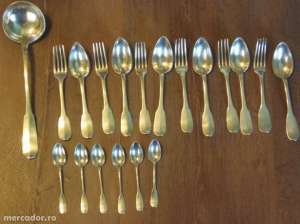 set tacamuri argint masiv,  Franta
