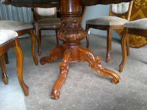 msa lemn masiv fag stil rococo