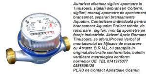 BRANSAMENTE APOMETRE TIMISOARA