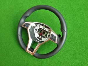 Mercedes Benz volan AMG piele comenzi nichelate padele F1 DSG 2011->>