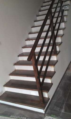 Balustrade de lemn