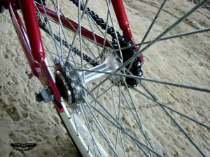 Bicicleta Fixie EINZIG 2014.Vopsea pearlescent.Roti28"(fixed , single speed)