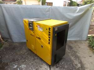 Compresor aer cu surub Kaeser SK 21 T + rezervor 500 l cu ISCIR