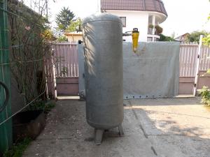 Compresor aer cu surub Kaeser SK 21 T + rezervor 500 l cu ISCIR