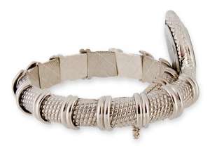 Ceas Fashion,  Forma Bratara Eleganta,  Argintiu - w17