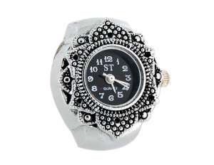 Inel Ceas Electronic,  Design Geometric Elegant - w42