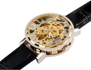 Ceas Mana,  Automatic Mecanic,  Carcasa Rotunda - w67