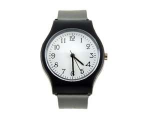 Ceas Mana,  Dial Rotund,  Negru - w71