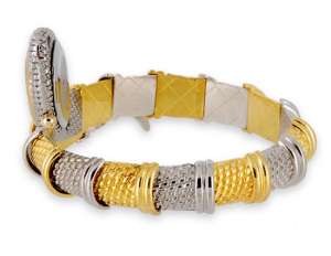Ceas Fashion,  Forma Bratara Eleganta,  Auriu - Argintiu - w139