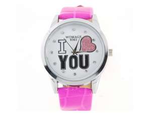 Ceas Mana,  Fashion,  Electronic,  Curea Purpuriu-Roz - w146