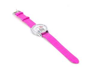 Ceas Mana,  Fashion,  Electronic,  Curea Purpuriu-Roz - w146