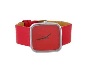 Ceas Mana WaMaGe,  Femei,  Elegant,  Curea Rosie - w157