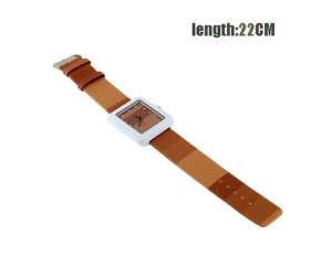 Ceas WaMaGe,  Cristale,  Dial Maro,  Curea Maro - w158