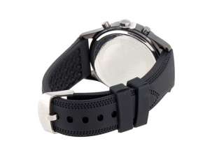 Curren,  Ceas Mana,   Analog,  Barbati,  Dial Rotund Negru - w161