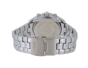 Ceas Curren,  Dial Rotund Alb,  Barbati,  Bratara Argintie - w174