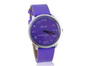 WoMaGe,  Ceas Analog,  Dial Rotund,  Unisex,  Purpuriu - w178