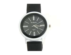 WoMaGe,  Ceas Mana,  Quartz,  Negru,  Elegant - w198