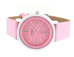 Ceas Mana,  WoMaGe,  Quartz,  Elegant,  Roz - w223