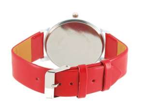 WoMaGe,  Ceas Mana,  Quartz,  Elegant,  Rosu - w224