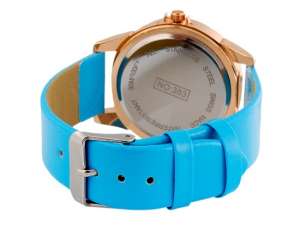 Ceas Analog,  Quartz,  Dial Modern,  Domnisoare,  Albastru - w299