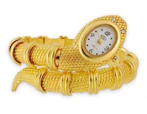 Ceas Fashion,  Forma Bratara Eleganta,  Auriu - w325