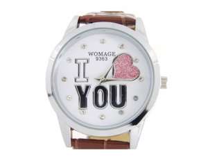 Ceas Mana,  Fashion,  Electronic,  Curea Maro - w327