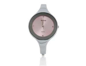 Kimio,  Ceas Mana,  Fashion,  Dial Roz,  Bratara Argintie - w361