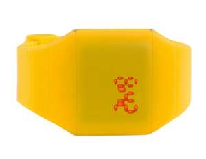 Ceas Unisex,  Touch Screen,  LED,  Dial Patrat,  Galben - w377