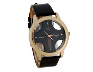 Ceas Mana,  Barbati,  Stilat,  Analogic,  Curea Neagra - w379