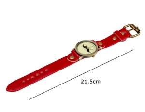 Ceas Mana,  Analog,  Fashion,  Curea Maro - w407