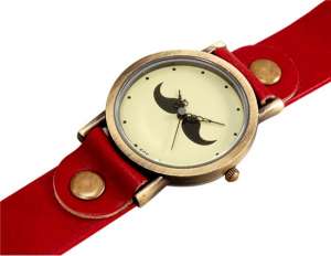 Ceas Mana,  Analog,  Fashion,  Curea Maro - w407