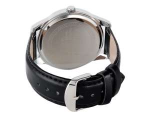 Curren,  Ceas Mana,  Barbati,  Dial Alb,  Analog,  Data,  Negru - w412