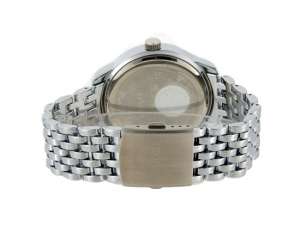 S2NOBI,  Ceas Mana,  Barbati,  Dial Alb,  Bratara Argintie - w456