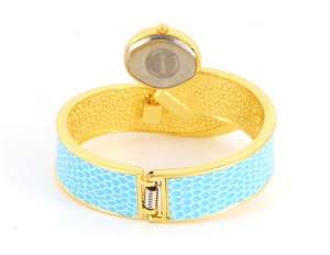 Ceas Mana,  Fashion,  Dial Albastru,  Bratara Albastra - w458