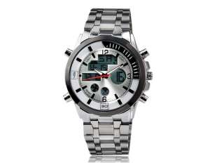 Ceas Mana,  Display Dual Analog Digital,  Rezistent Apa - w506
