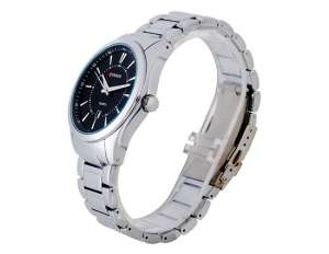 Curren,  Ceas Mana,  Analog,  Dial Negru,  Otel Inoxidabil - w531