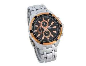 Curren,  Ceas Mana,  Dial Maro,  Mecanism Japonez,  Alb - w537