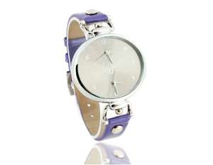 Ceas Mana,  Quartz,  Dial Gri,  Mecanism Japonez Dublu,  Mov - w540