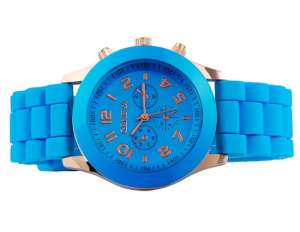 Geneva,  Ceas Mana,  Fashion,  Analog,  Albastru - w546