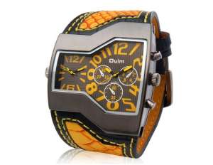Ceas Mana,  Dual,  Sport,  Analog,  Quartz,  Piele Ecologica - w560