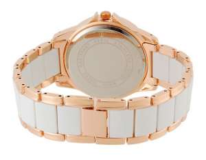 Gemax,  Ceas Mana,  Fashion,  Dial Negru,  Analog,  Alb-Sampanie - w572