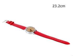 Womage,  Ceas Mana,  Doamne,  Dial Maro,  Analog,  Rosu - w577