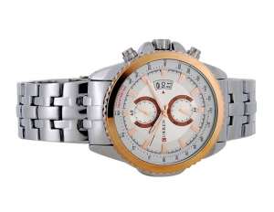 Curren,  Ceas Mana,  Dial Alb,  Afiseaza Data,  Argintiu - w579