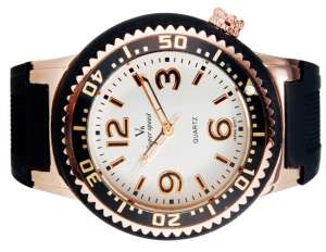 V6 SupeSpeed,  Ceas Mana,  Fashion, Dial Negru,  Analog,  Silicon - w584
