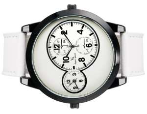 V6 Super Speed,  Ceas Mana,  Fashion,  Dial Alb,  Dual,  Alb - w589