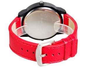 V6 Super Speed,  Ceas Mana,  Fashion,  Dial Alb,  Dual,  Rosu - w590