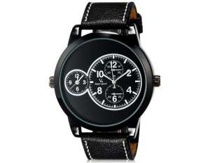 V6 Super Speed,  Ceas Mana,  Fashion,  Dial Negru,  Dual,  Negru - w591